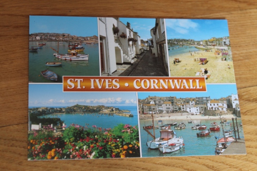 Front of postcard 58: St Ives